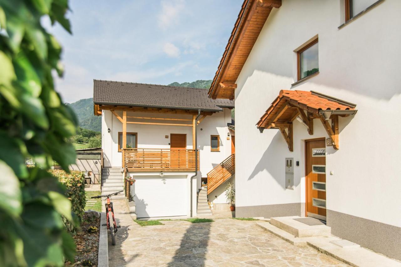 Appartement Pr' Petrcu à Tolmin Extérieur photo