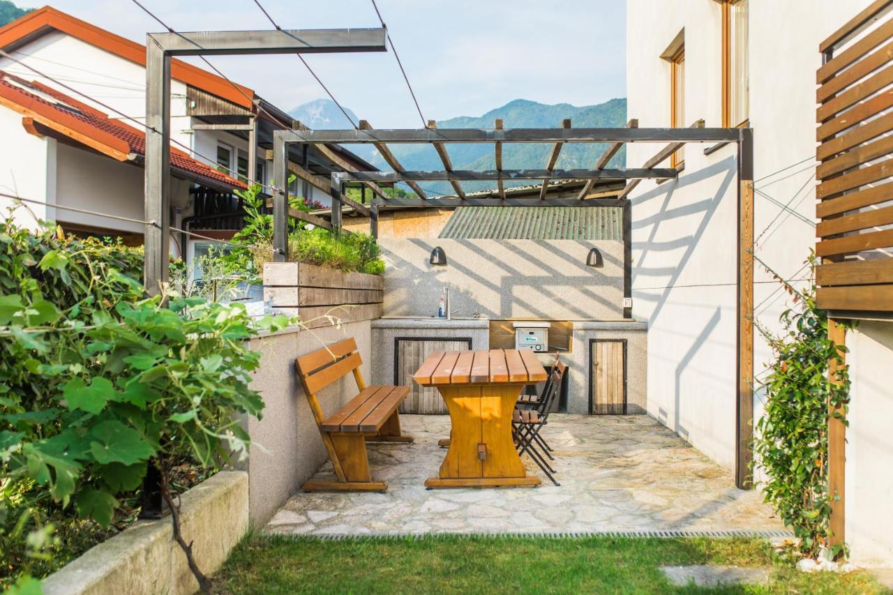 Appartement Pr' Petrcu à Tolmin Extérieur photo